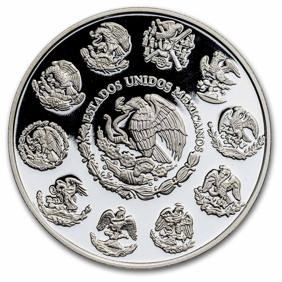 2019 Mexico 7-Coin Silver Libertad Proof Set (8.9 oz, Wood Box) | eBay
